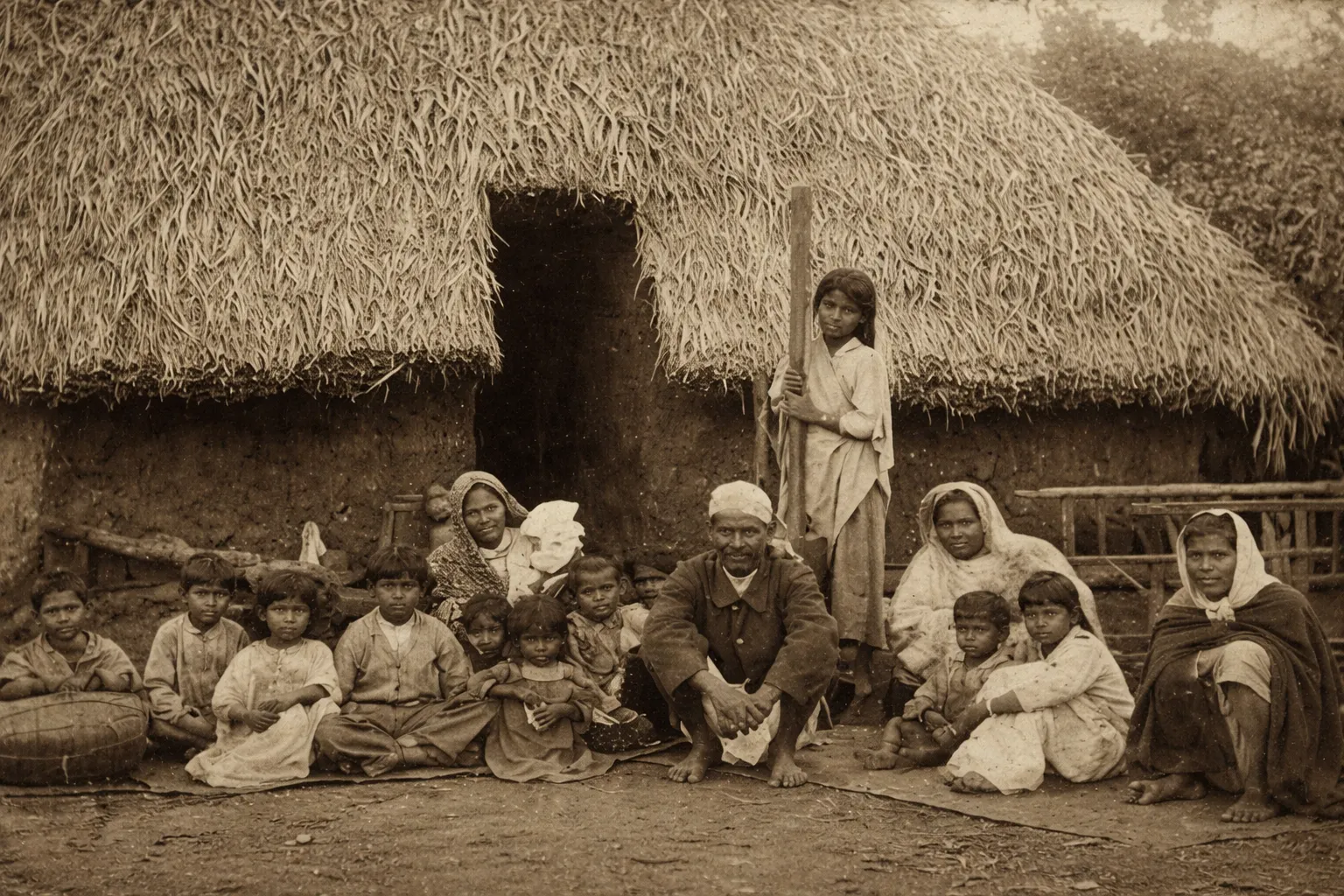 How Mauritian families once lived