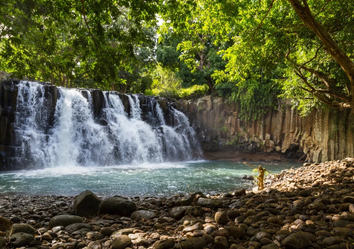 Rochester Falls, Souillac, south Mauritius
