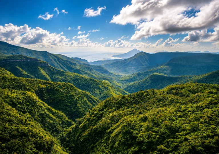Black River Gorges viewpoint, Mauritius