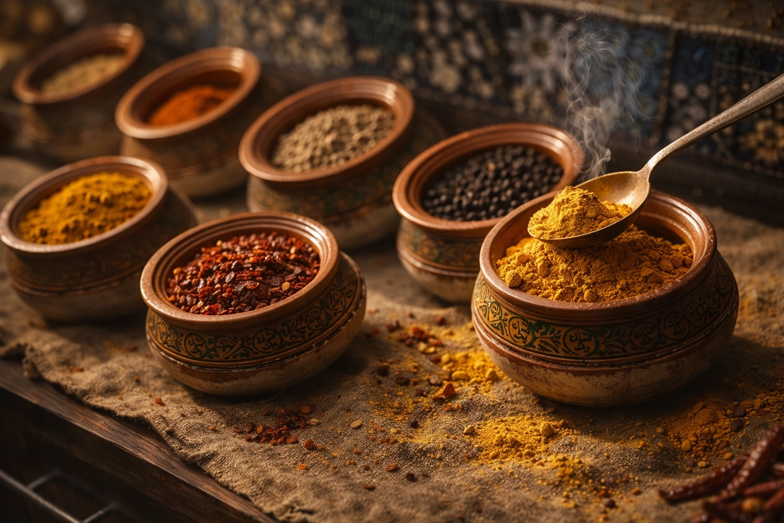 Freshly ground and roasted Mauritian masala