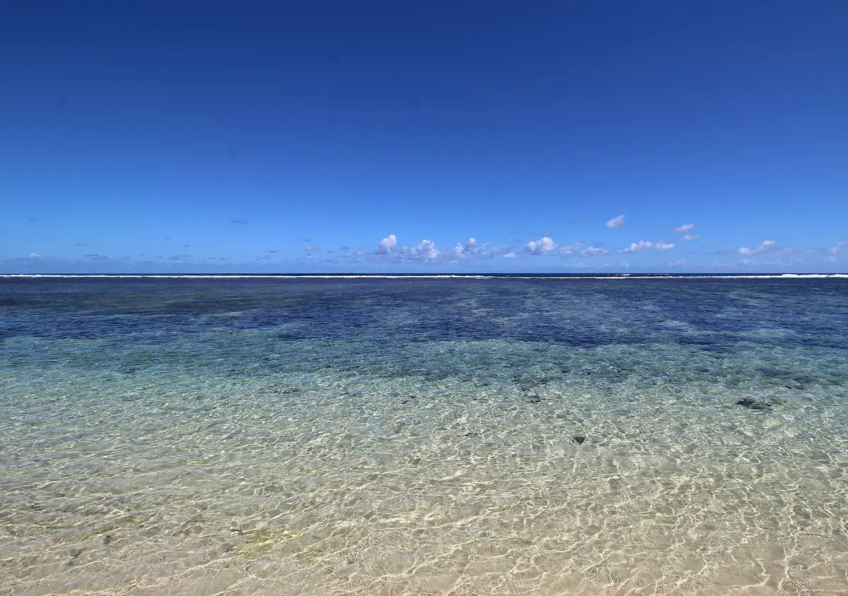 St Félix beach, south Mauritius